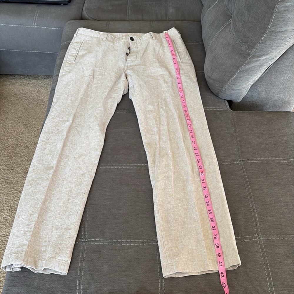 Perry Ellis linen blend man’s pants 32/32